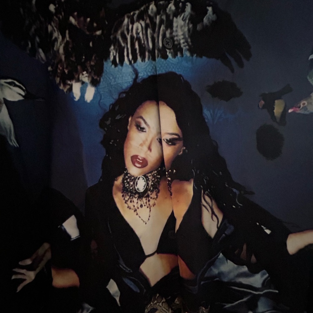 Aaliyah Button Down Graphic Button Down Men’s Xxl - image 1